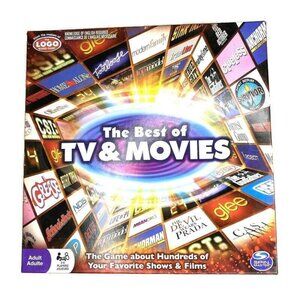 Spin Master Logo Board Game Best of TV‎ & Movies B